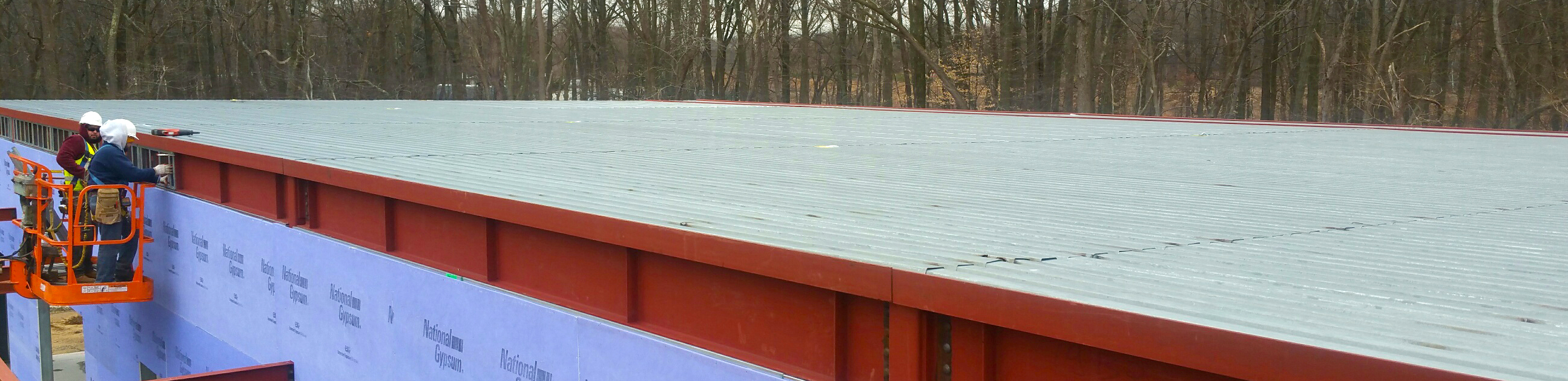 Metal framing banner